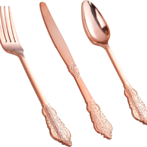 Heavyweight Plastic Silverware Set (600 Pieces)