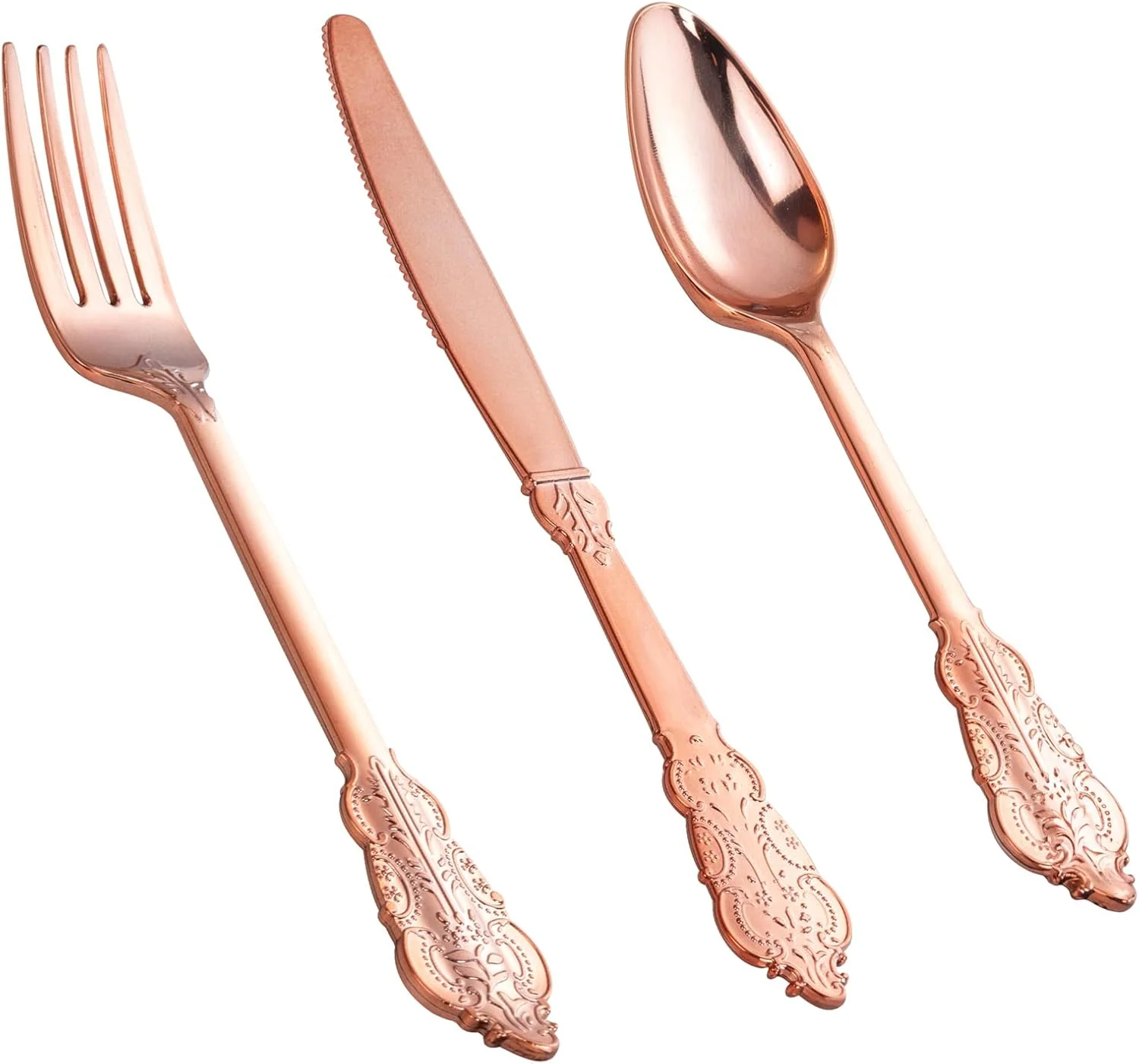 Heavyweight Plastic Silverware Set (600 Pieces)