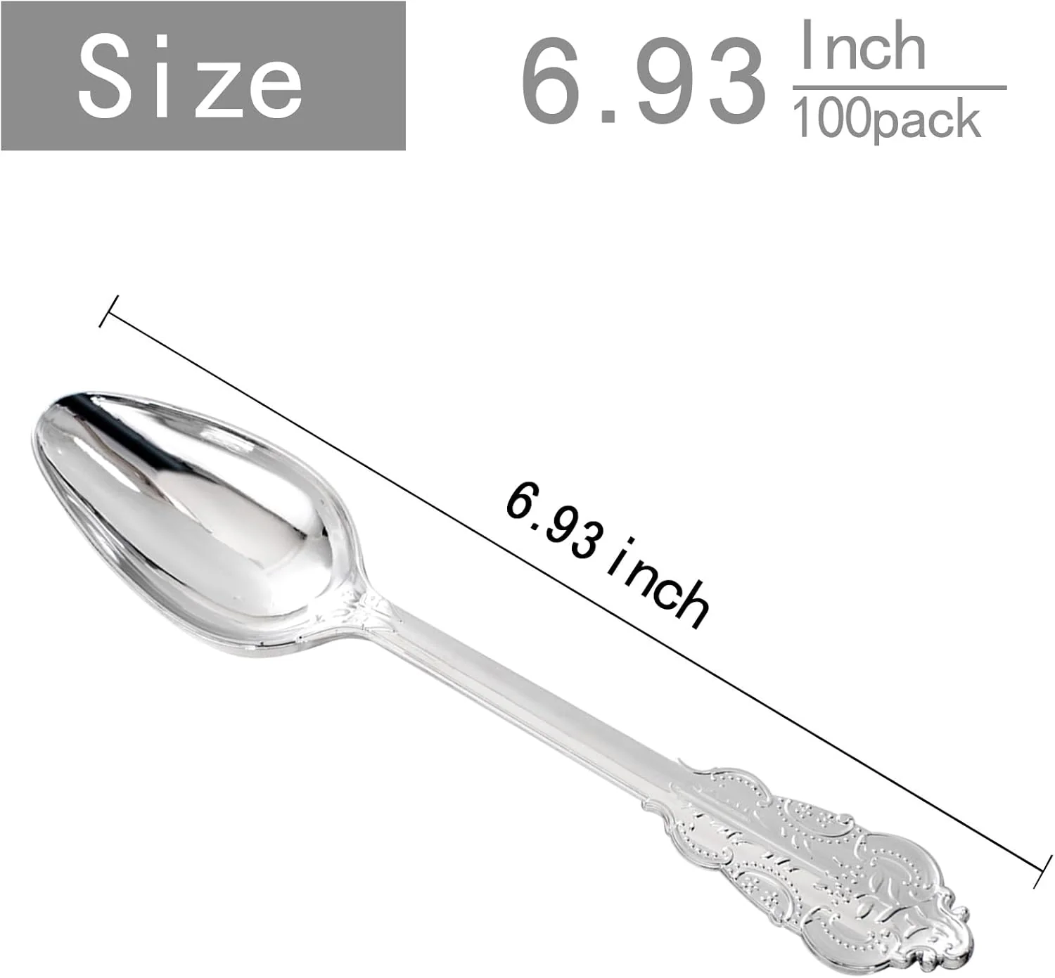 Heavy Duty Plastic Silverware Set