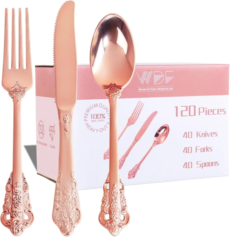 Heavy Duty Plastic Silverware Set