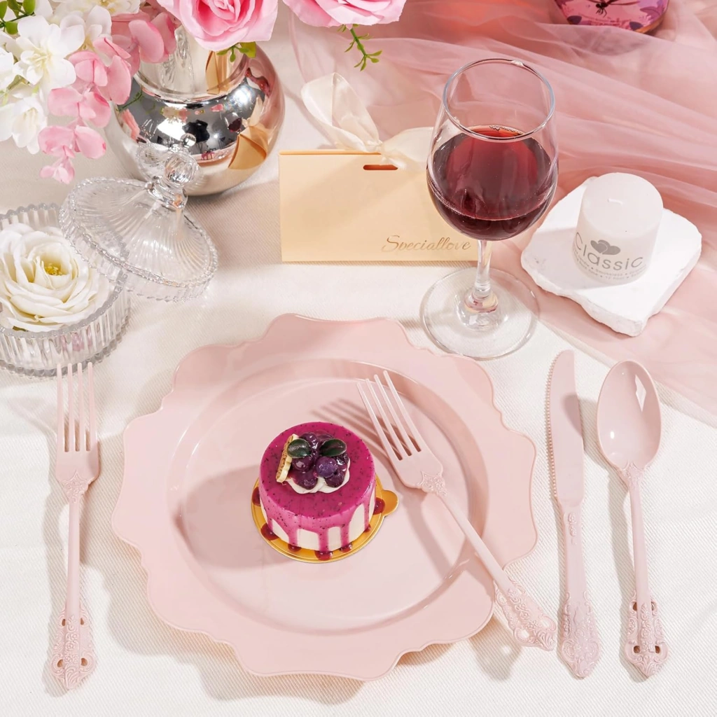 Heavy Duty Plastic Silverware Set