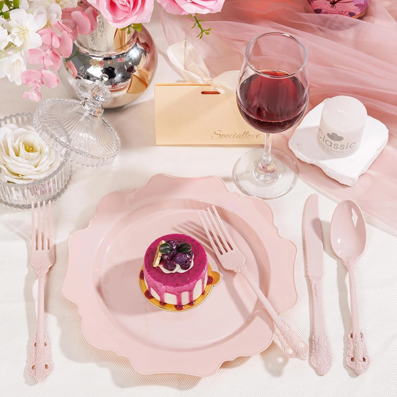 Heavy Duty Plastic Silverware Set