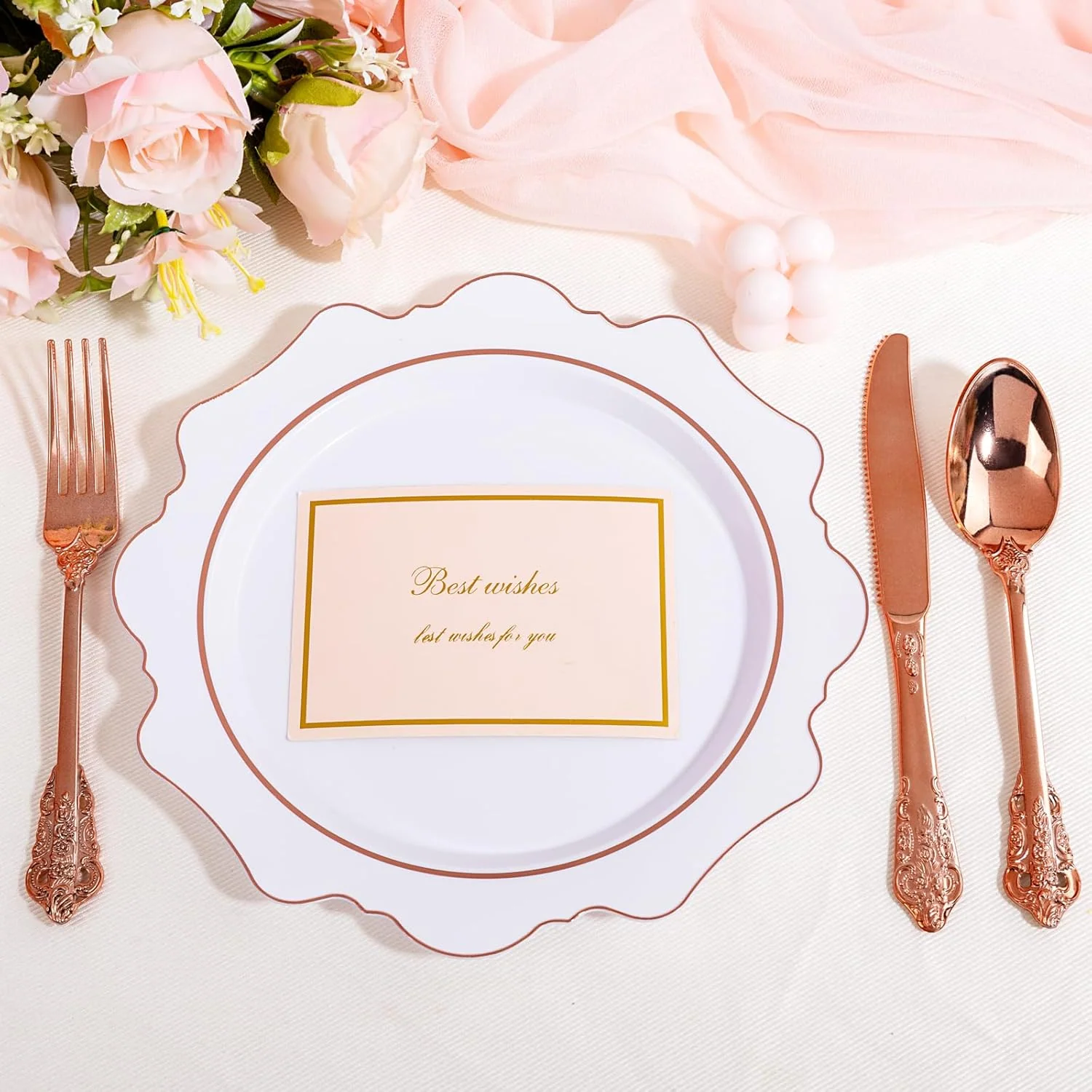 Heavy Duty Plastic Silverware Set