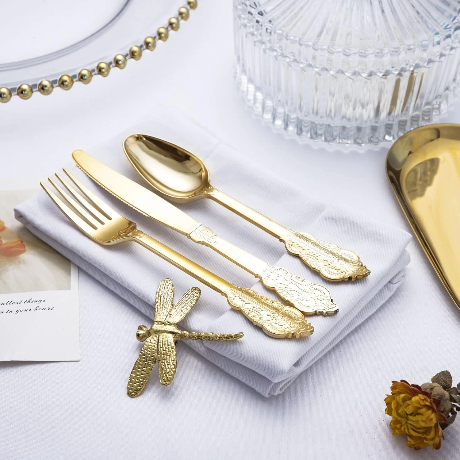 Heavyweight Plastic Silverware Set (600 Pieces)