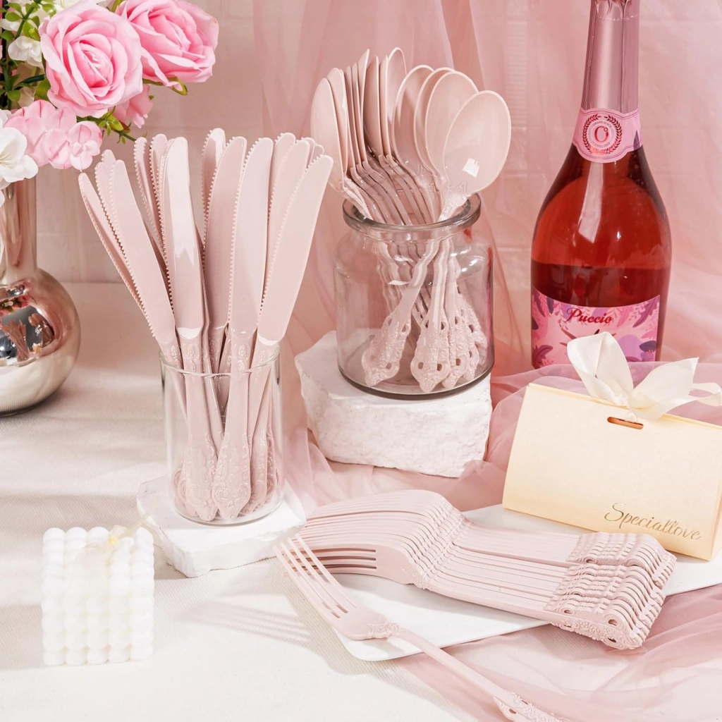 Heavy Duty Plastic Silverware Set