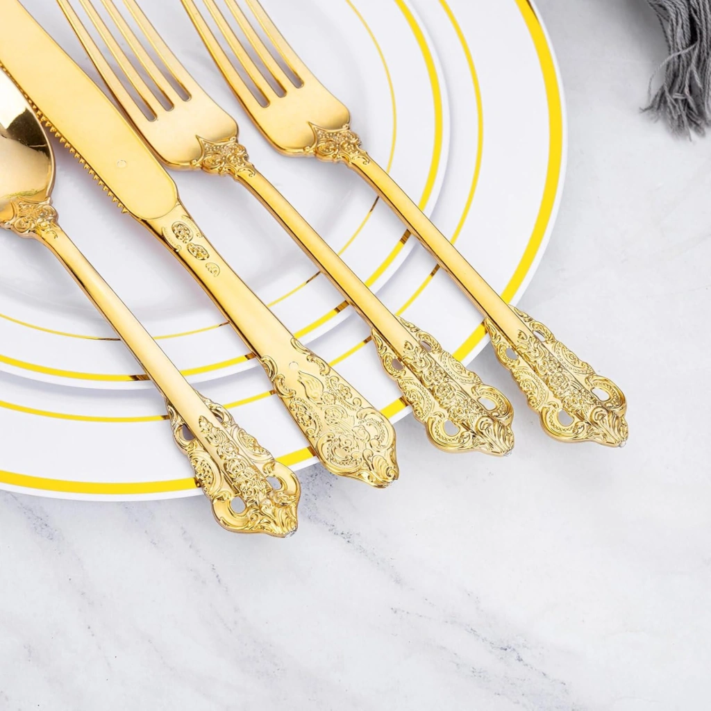 Heavy Duty Plastic Silverware Set