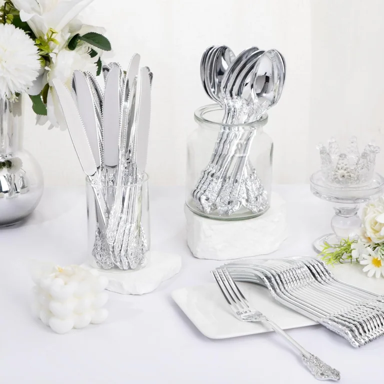 Heavy Duty Plastic Silverware Set