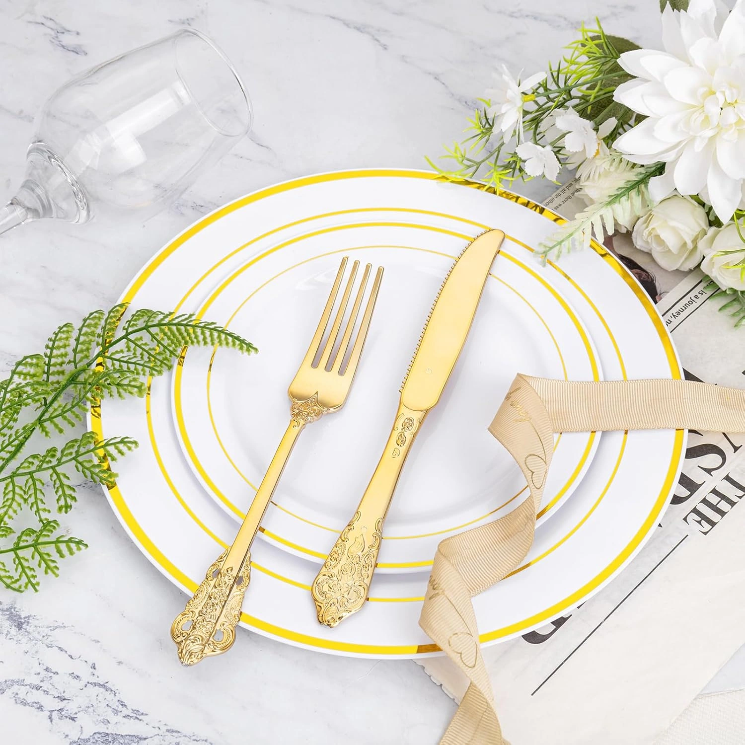 Heavy Duty Plastic Silverware Set