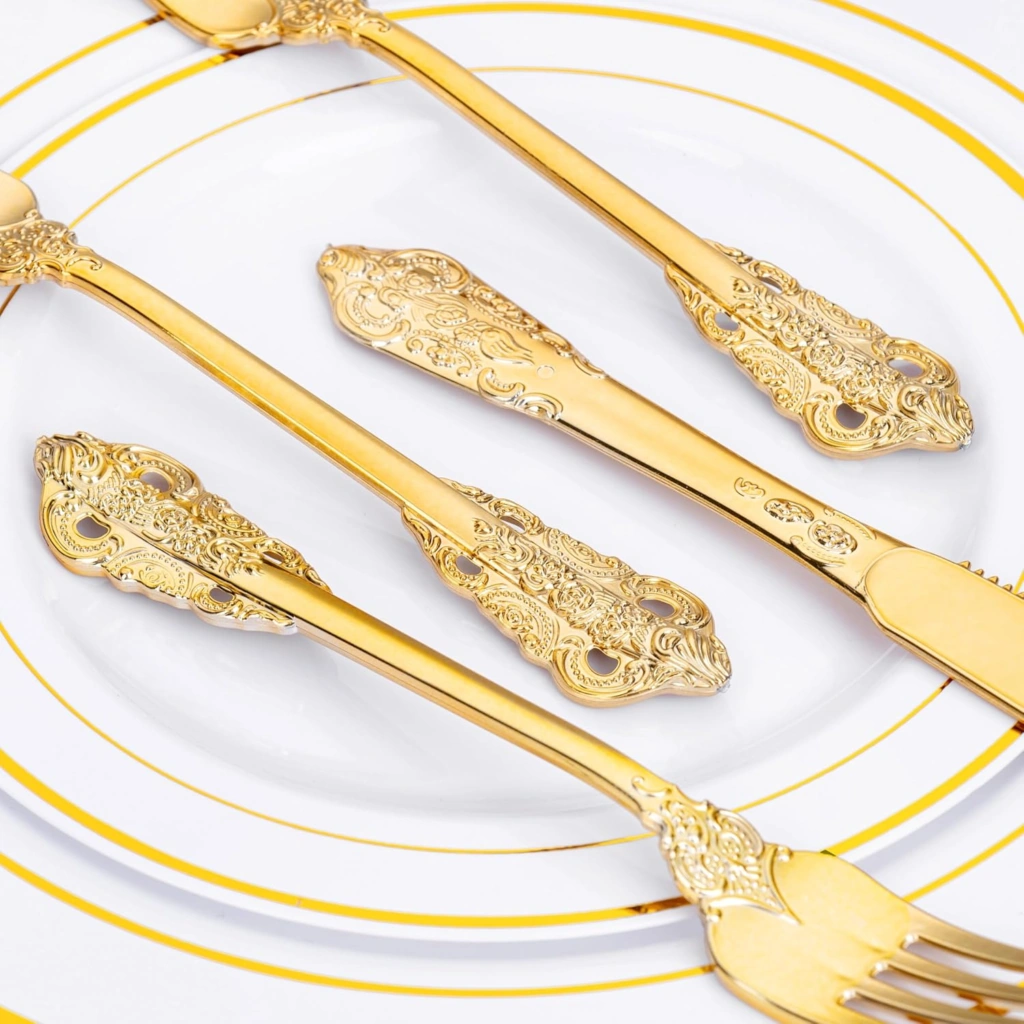 Heavy Duty Plastic Silverware Set