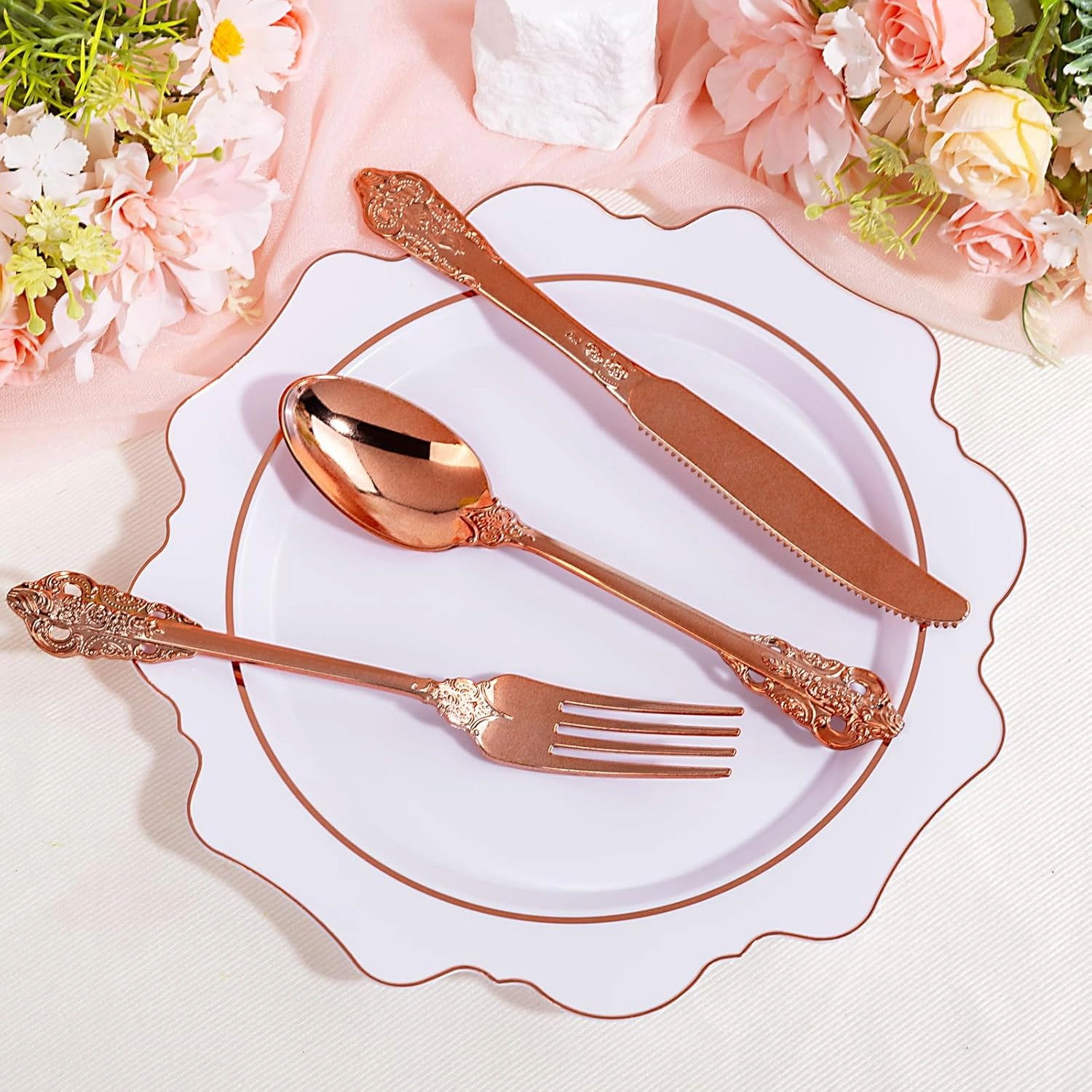 Heavy Duty Plastic Silverware Set