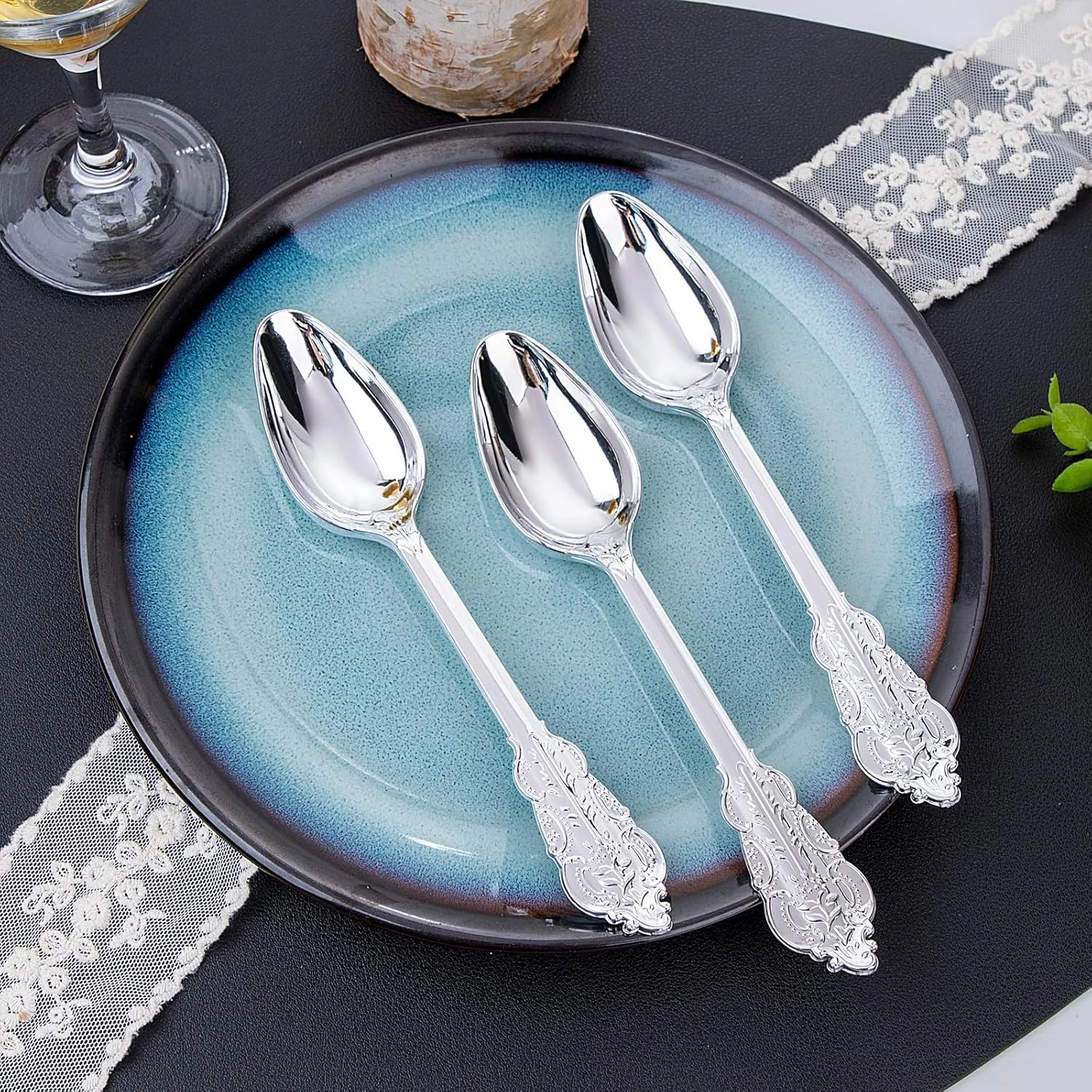 Heavy Duty Plastic Silverware Set