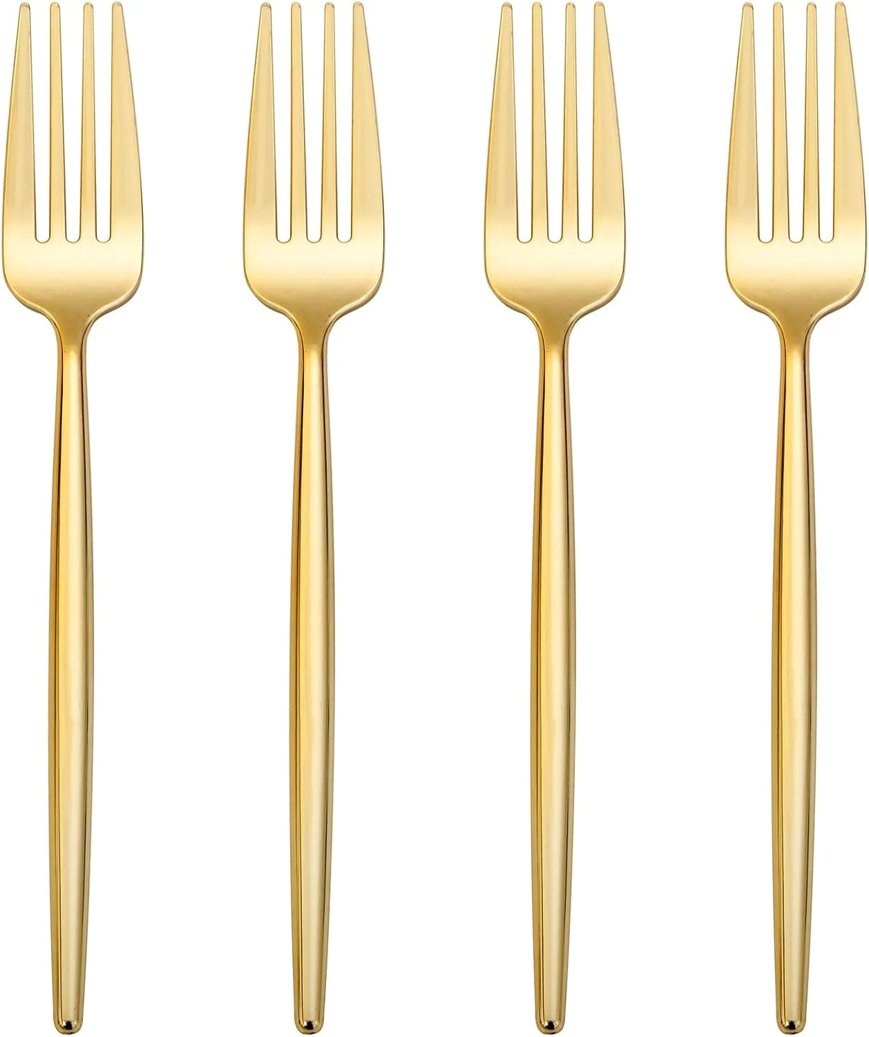 Gold Plastic Forks (90 Pieces)