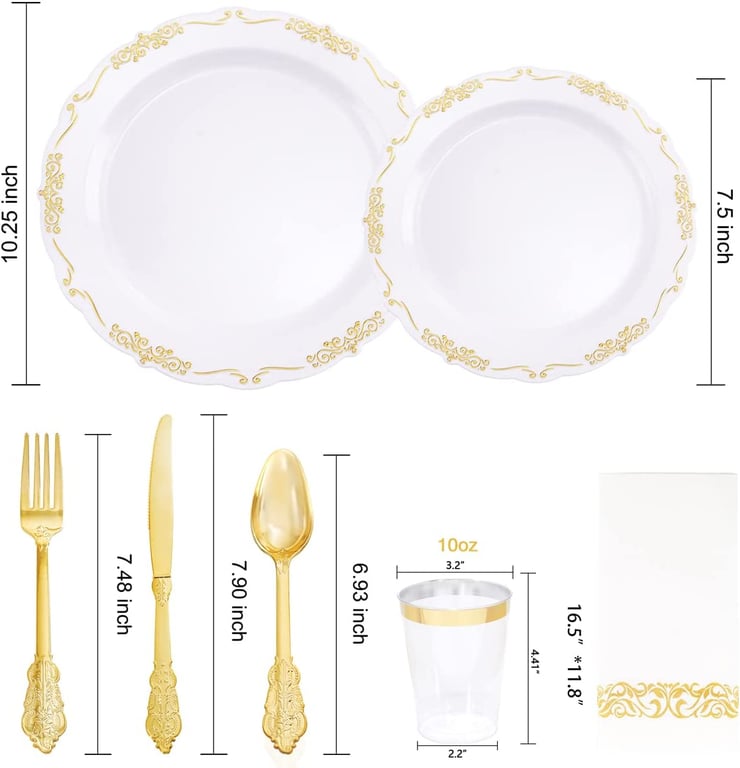 WonderfulParty party tableware product photograph