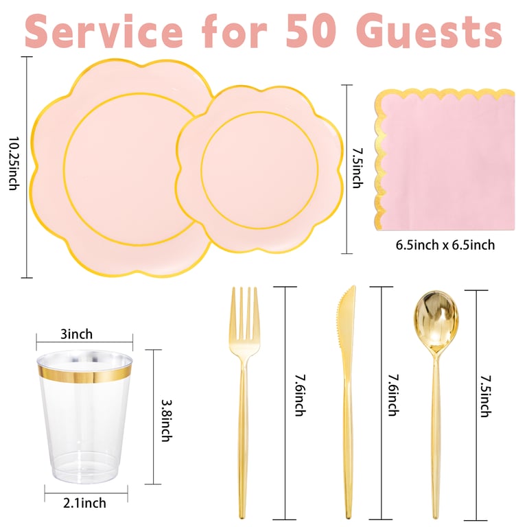 WonderfulParty party tableware product photograph