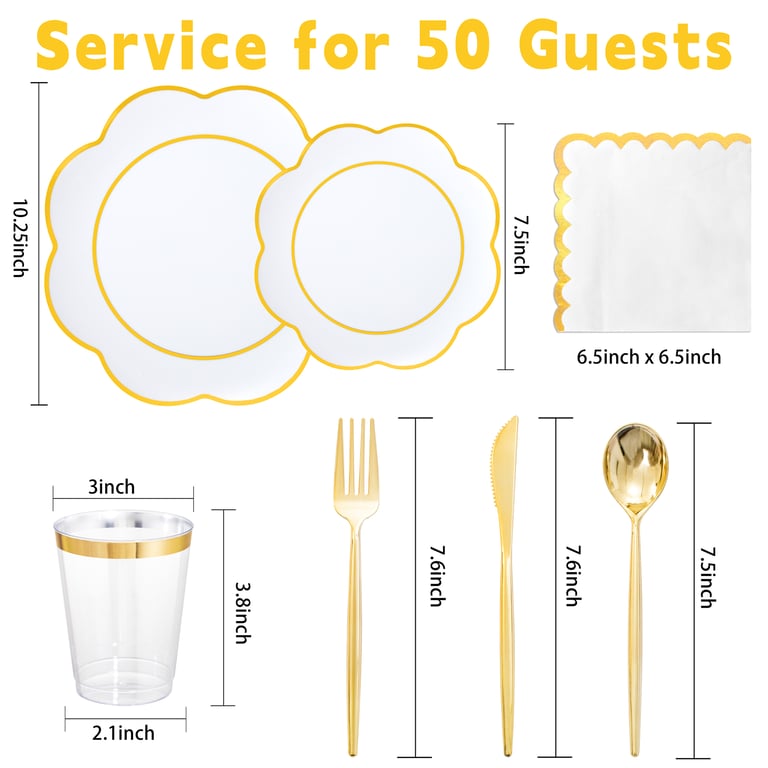 WonderfulParty party tableware product photograph