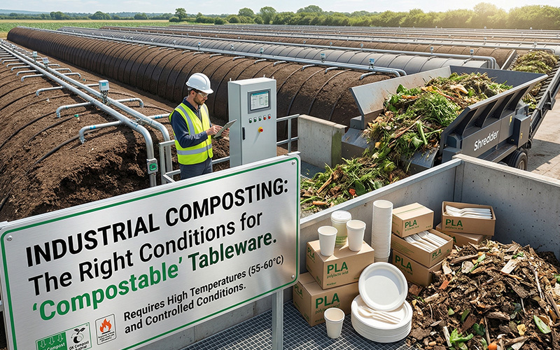 What Happens to Compostable Dinnerware That Cannot Reach an Industrial Facility? — illustration 2
