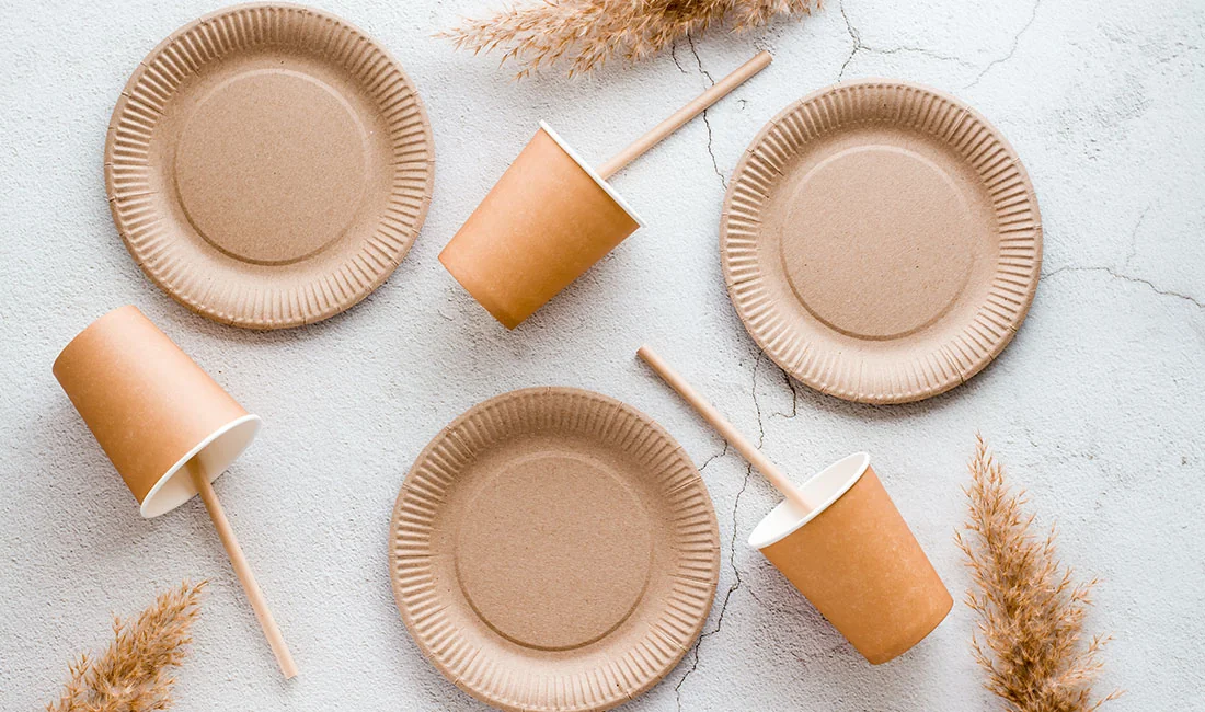 Rustic Party Tableware Ideas: Kraft, Wood, and Cozy Neutral Decor — featured image
