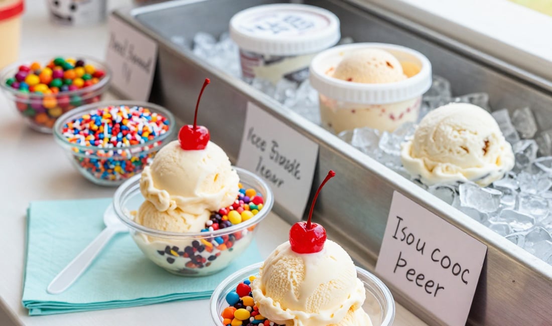 National Ice Cream Day Party: Disposable Bowls, Cups & Sundae Bar Ideas — featured image