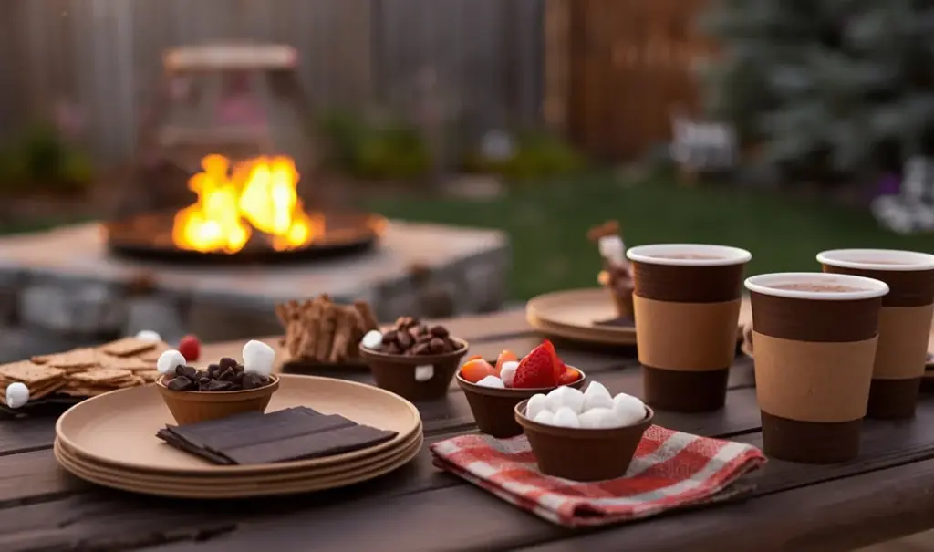 National S'mores Day: Disposable Plates & Napkins for a Campfire Party: Disposable Plates & Napkins for a Campfire Party — featured image