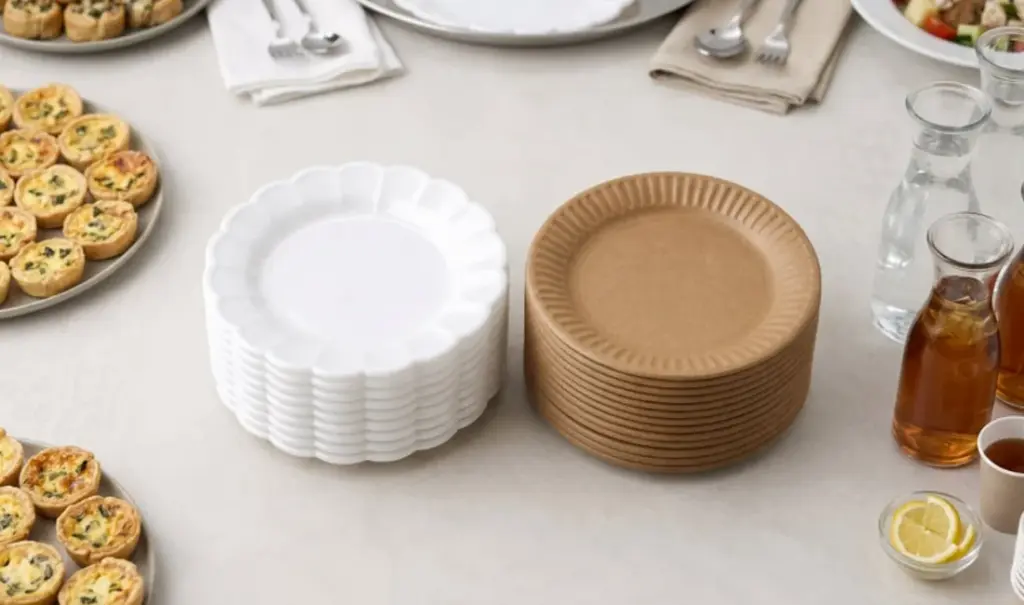 Paper vs Plastic Plates (2026): Durability, Cost & Eco-Impact Compared — featured image