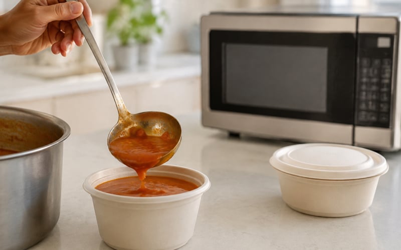 Serving Hot Food Is Not the Same as Microwave Heating — illustration 2