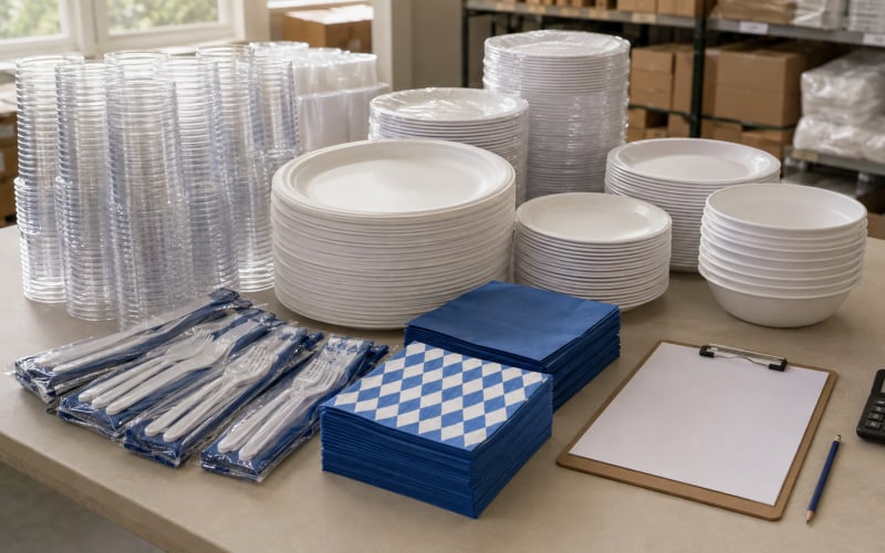 How Much Oktoberfest Party Tableware Should You Buy? — illustration 4