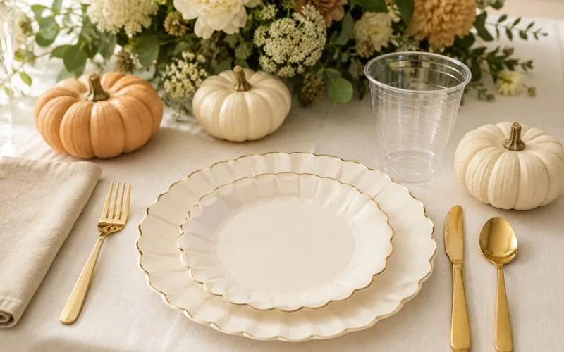 Napkins, Table Covers, and Servingware for Party Stations — illustration 2