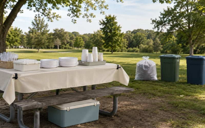 Follow Venue Waste and Picnic Rules — illustration 3