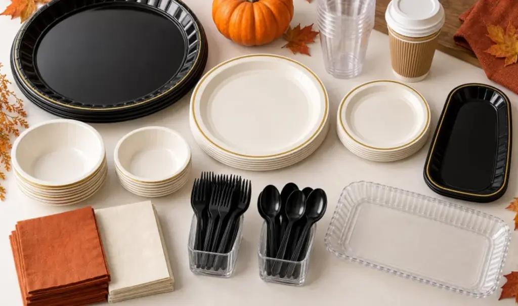 Pumpkin Carving Party: Disposable Trays, Plates & Mess-Free Cleanup — featured image
