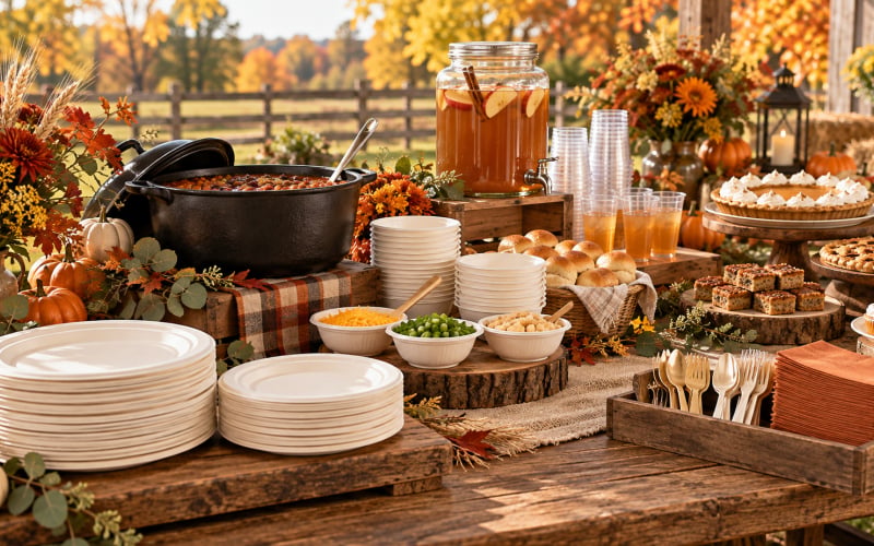 Keep Outdoor Tableware Covered and Easy to Refill — illustration 7