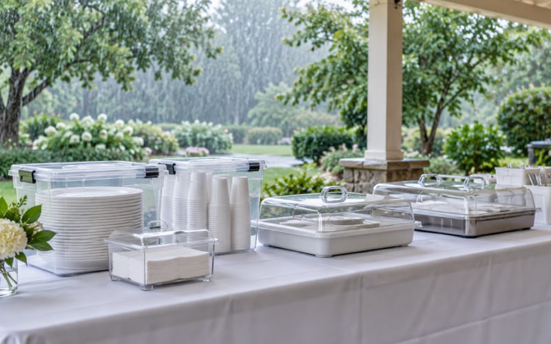 Wet or Uneven Ground: Stability During Service — illustration 1