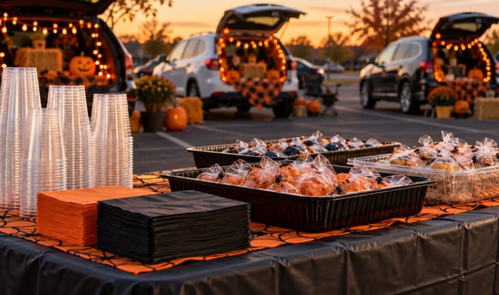 Trunk-or-Treat Party: Bulk Disposable Cups, Trays & Napkins — featured image
